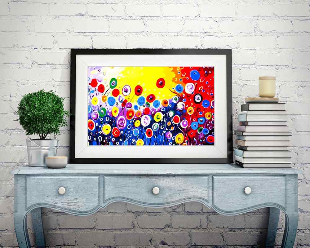 Abstract - DIY Diamond Painting Kit