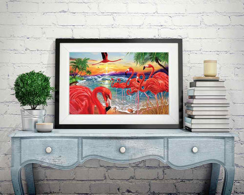 Flamingos - DIY Diamond Painting Kit