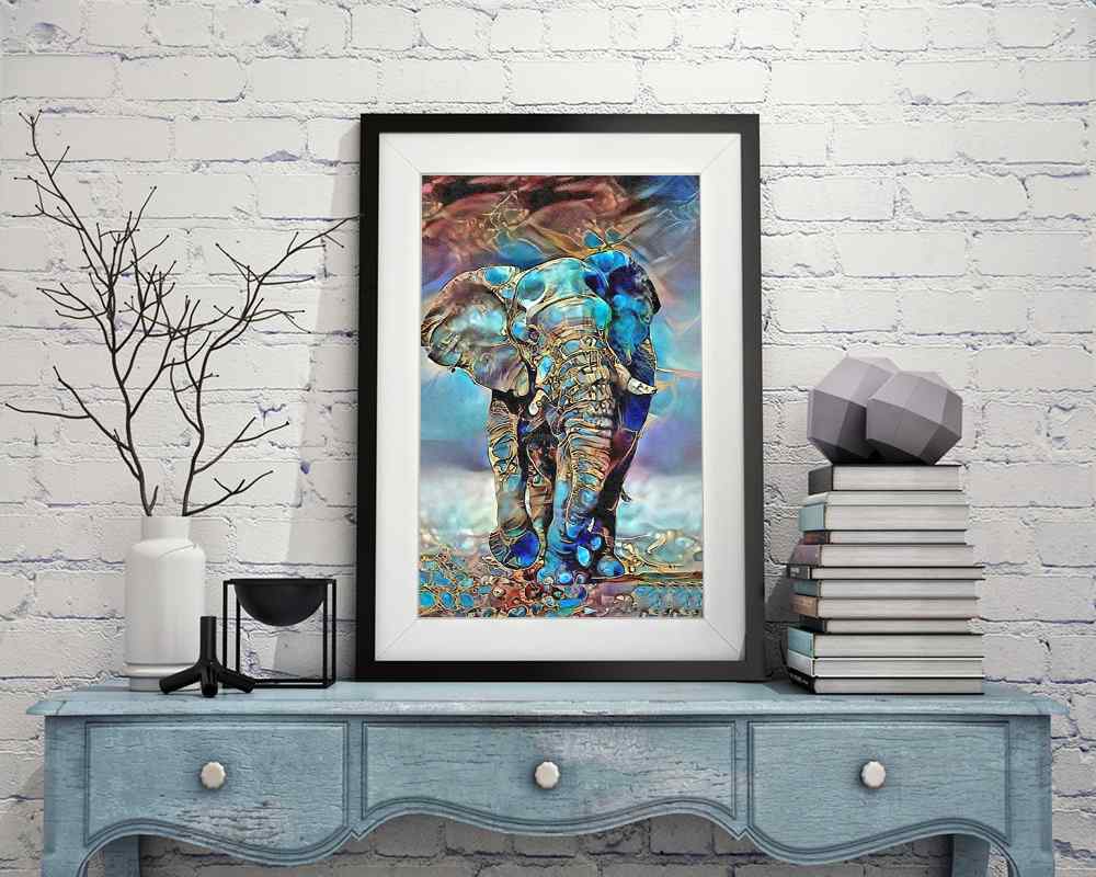 Elephant - DIY Diamond Painting Kit