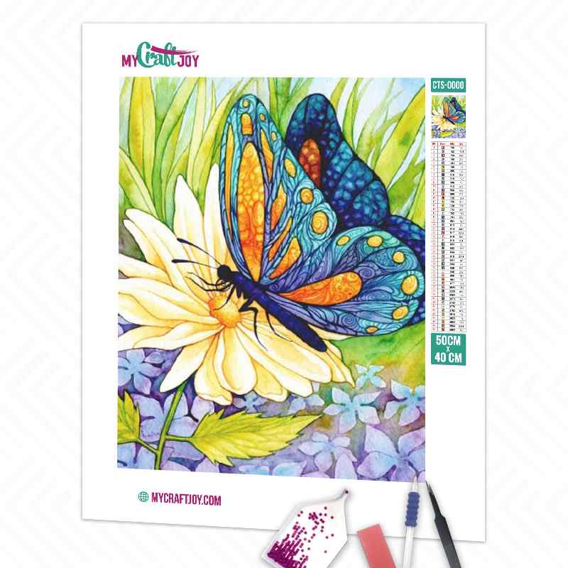 Butterfly - DIY Diamond Painting Kit