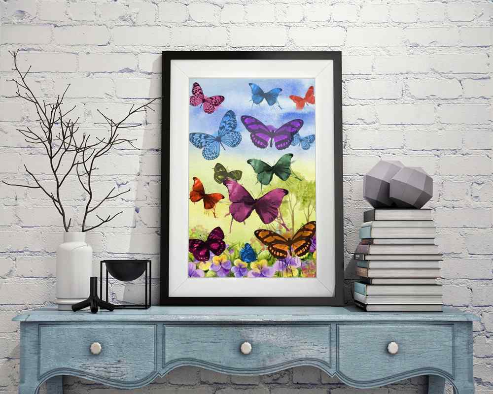 Butterflies - DIY Diamond Painting Kit