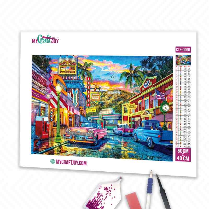 Cities - DIY Diamond Painting Kit