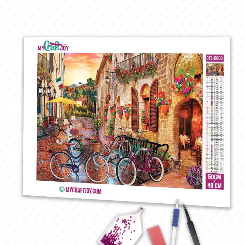 Cities - DIY Diamond Painting Kit