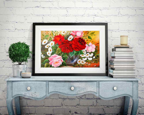 Flowers - DIY Diamond Painting Kit