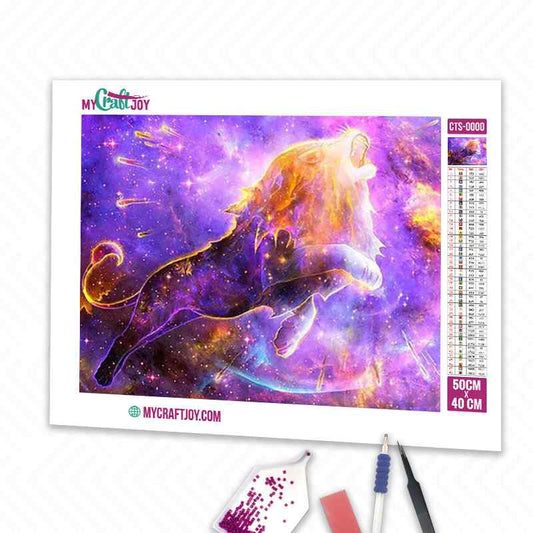 Lion - DIY Diamond Painting Kit