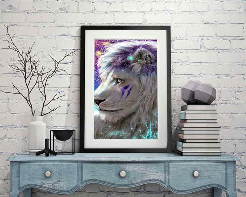 Lion - DIY Diamond Painting Kit