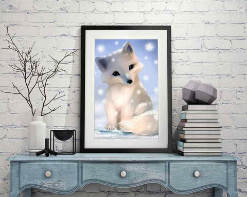 Baby Wolf - DIY Diamond Painting Kit