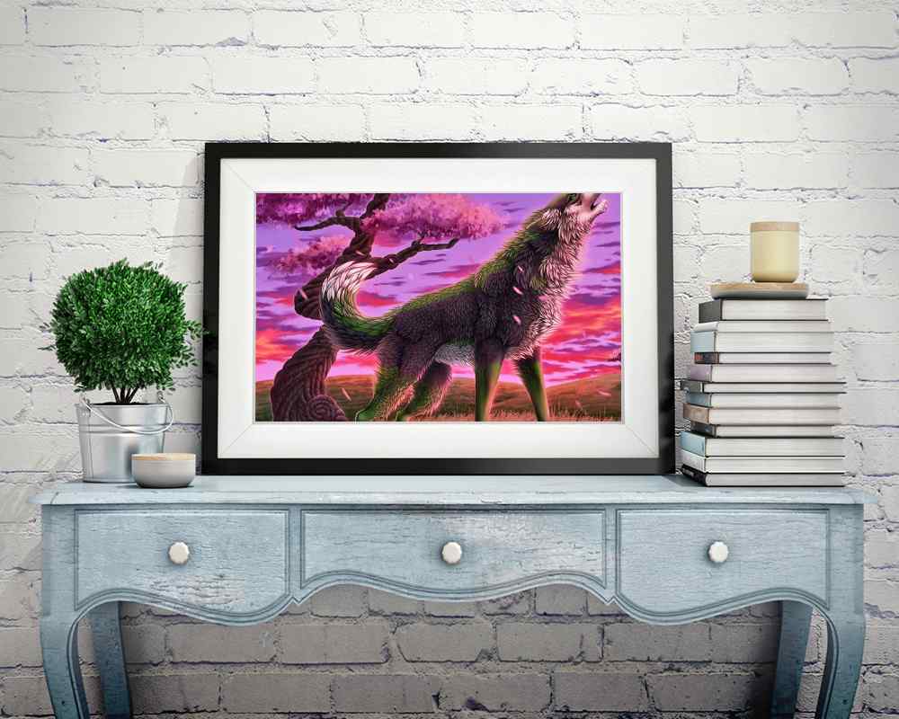 Wolf - DIY Diamond Painting Kit
