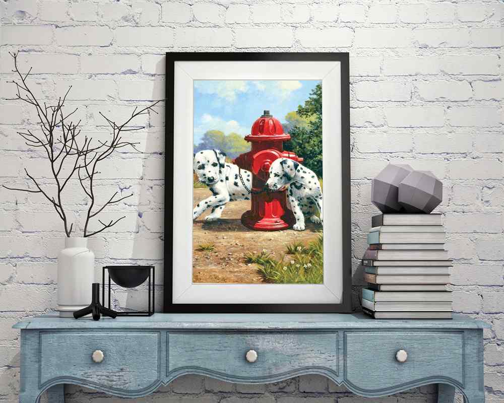 Dalmatian Puppies - DIY Diamond Painting Kit