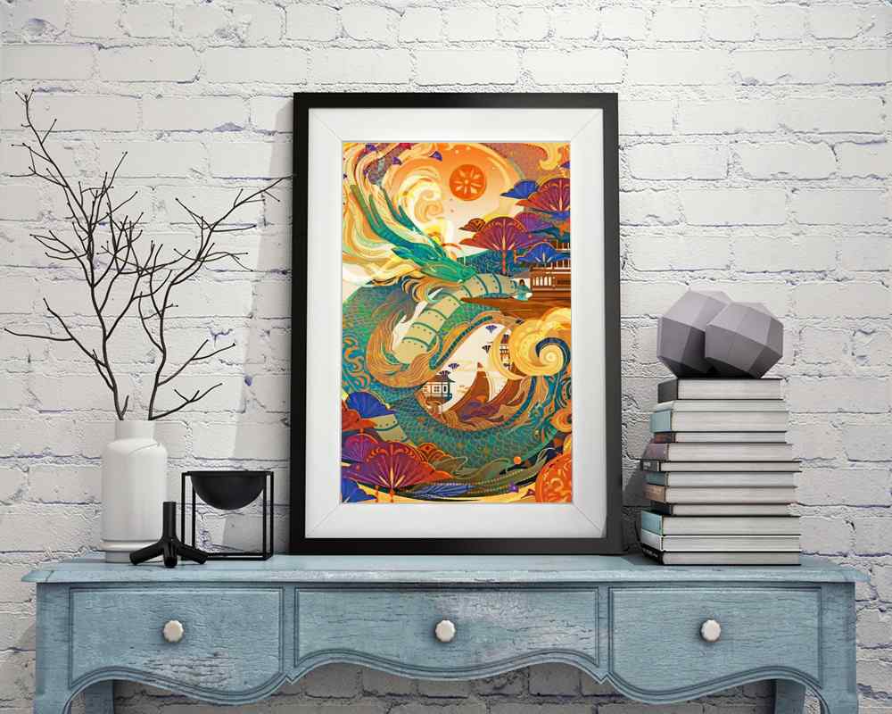 Dragon - DIY Diamond Painting Kit