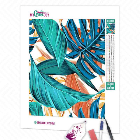 Leaves - DIY Diamond Painting Kit