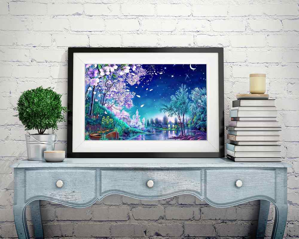 Magical Night - DIY Diamond Painting Kit