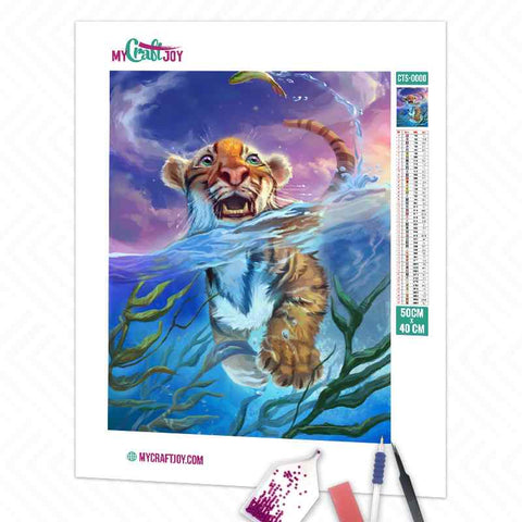 Tiger - DIY Diamond Painting Kit