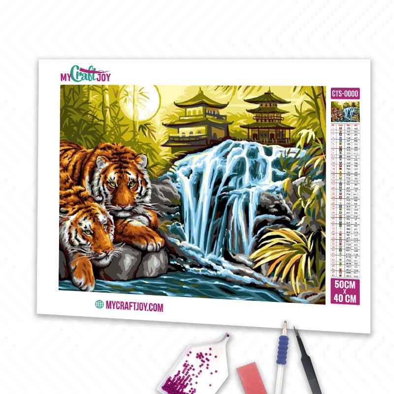 Tigers - DIY Diamond Painting Kit