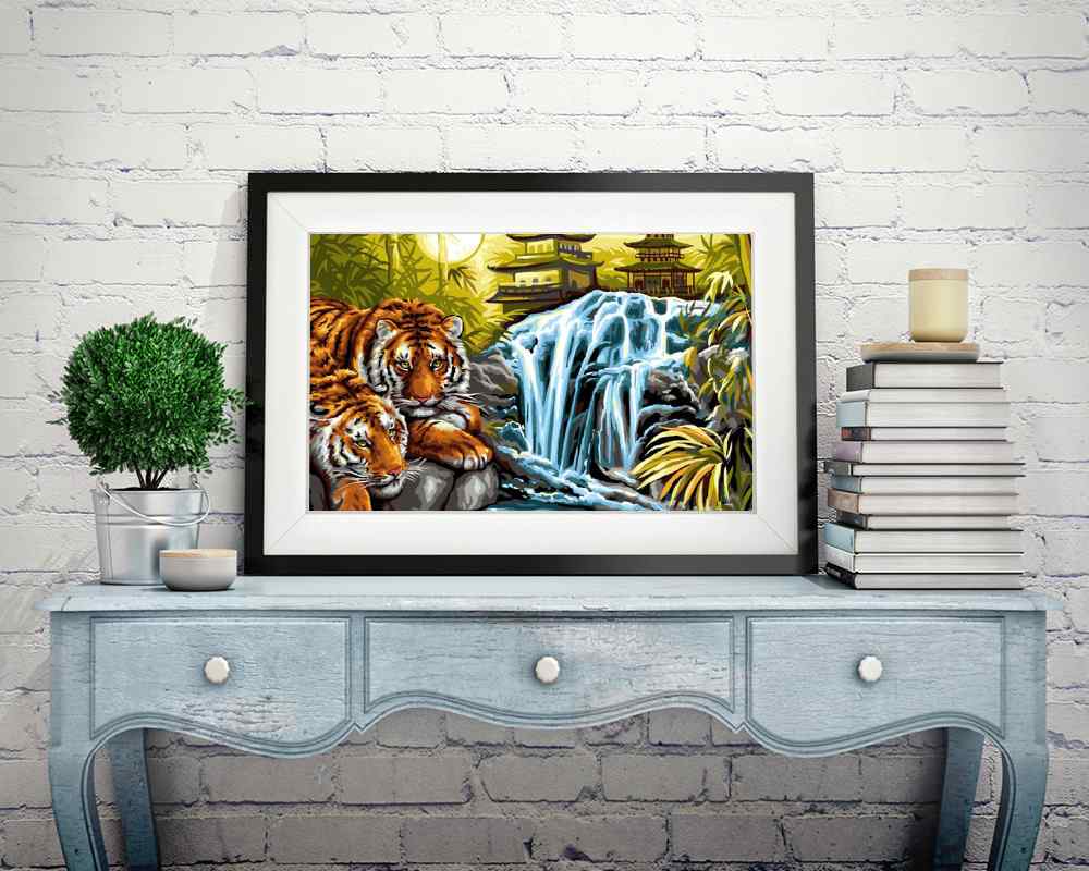 Tigers - DIY Diamond Painting Kit