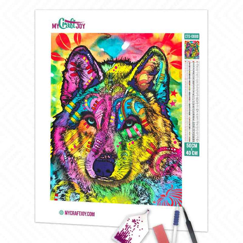 Wolf - DIY Diamond Painting Kit