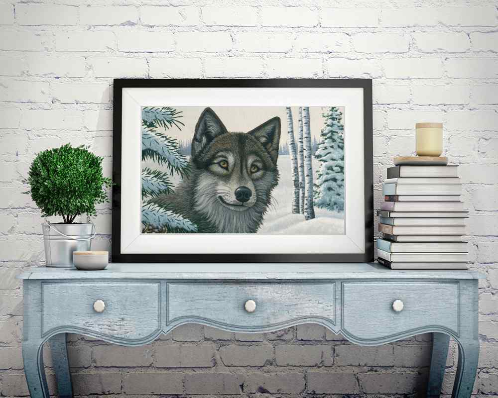 Wolf - DIY Diamond Painting Kit
