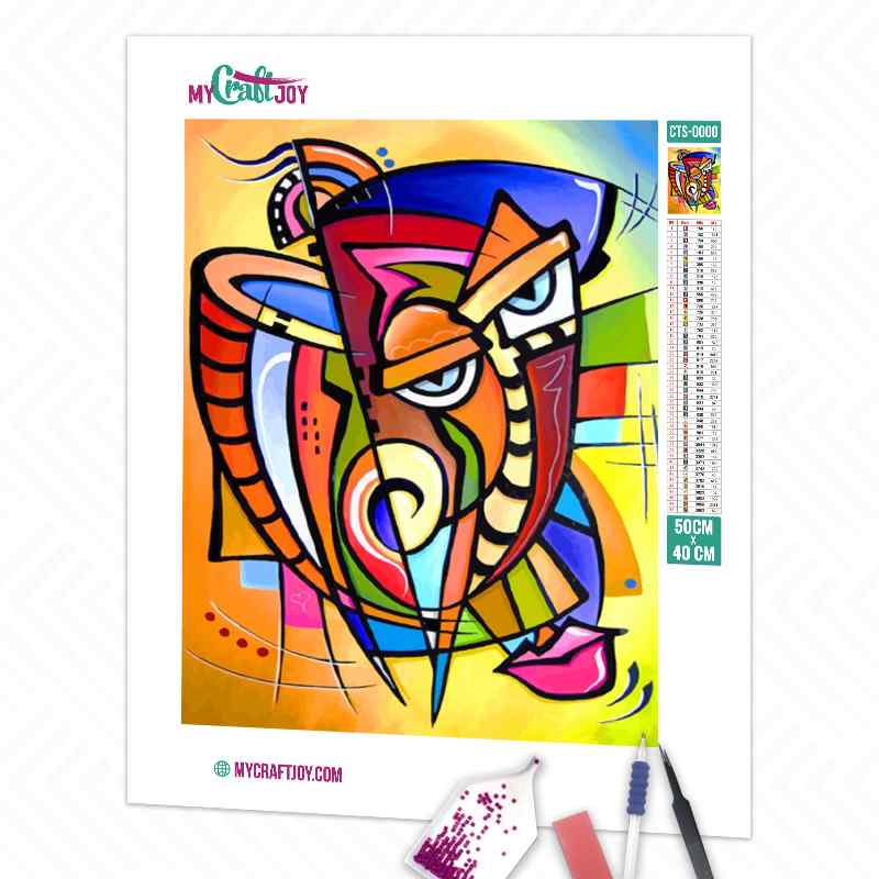 Abstract - DIY Diamond Painting Kit