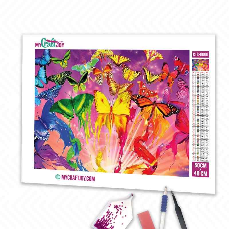Butteflies - DIY Diamond Painting Kit