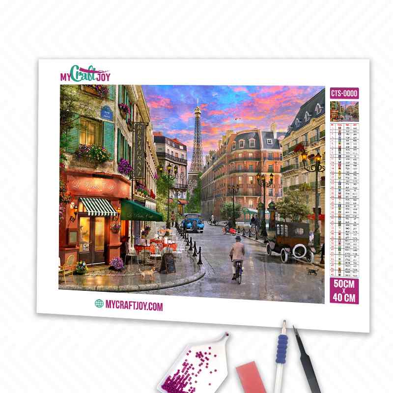 Paris - DIY Diamond Painting Kit