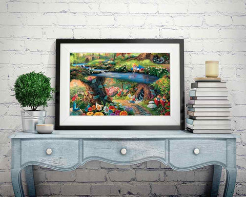 Alice in Wonderland - DIY Diamond Painting Kit