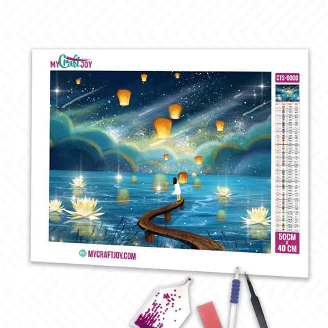 Asian Night - DIY Diamond Painting Kit