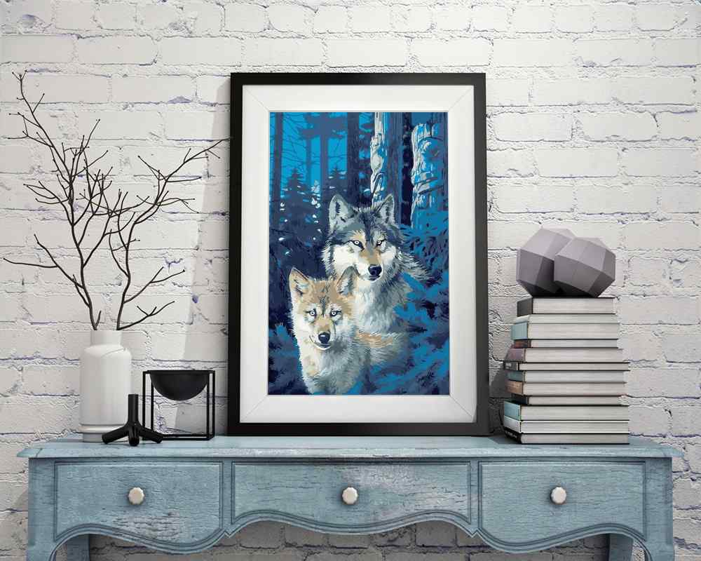 Wolves - DIY Diamond Painting Kit