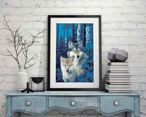 Wolves - DIY Diamond Painting Kit