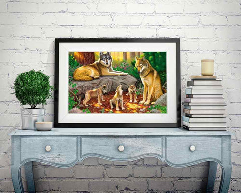 Wolves - DIY Diamond Painting Kit
