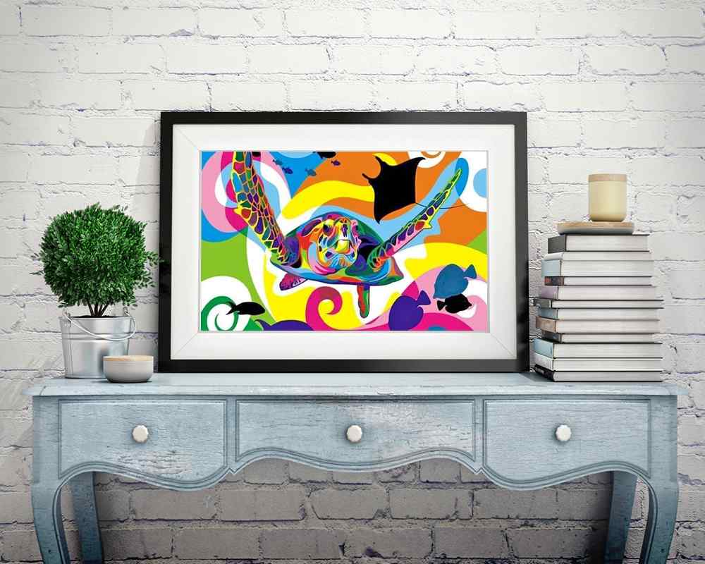 Abstract - DIY Diamond Painting Kit