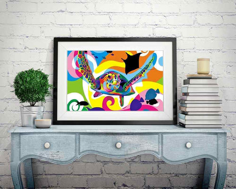 Abstract - DIY Diamond Painting Kit