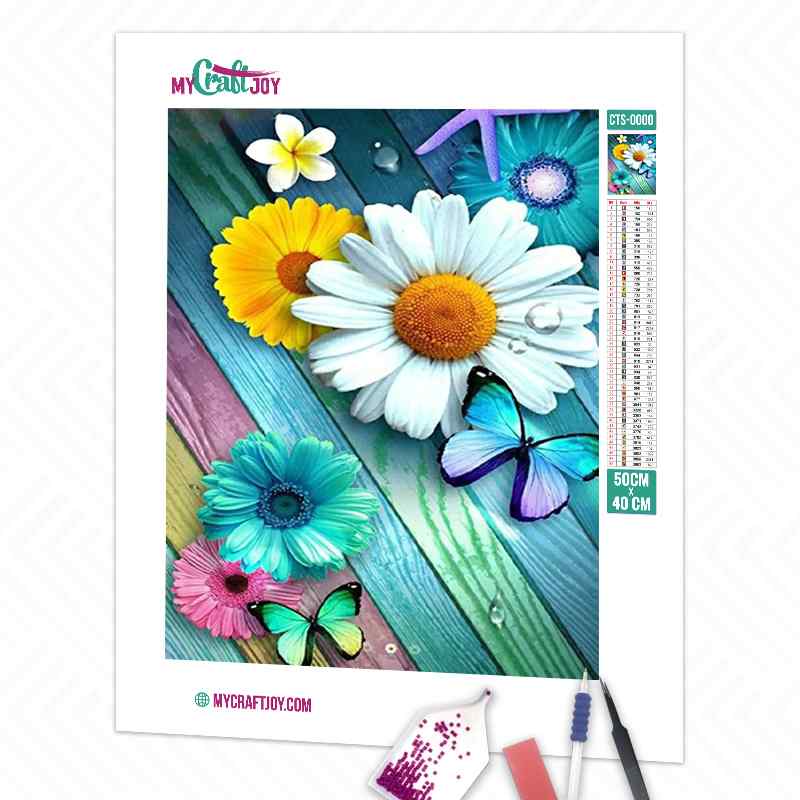Butterflies - DIY Diamond Painting Kit