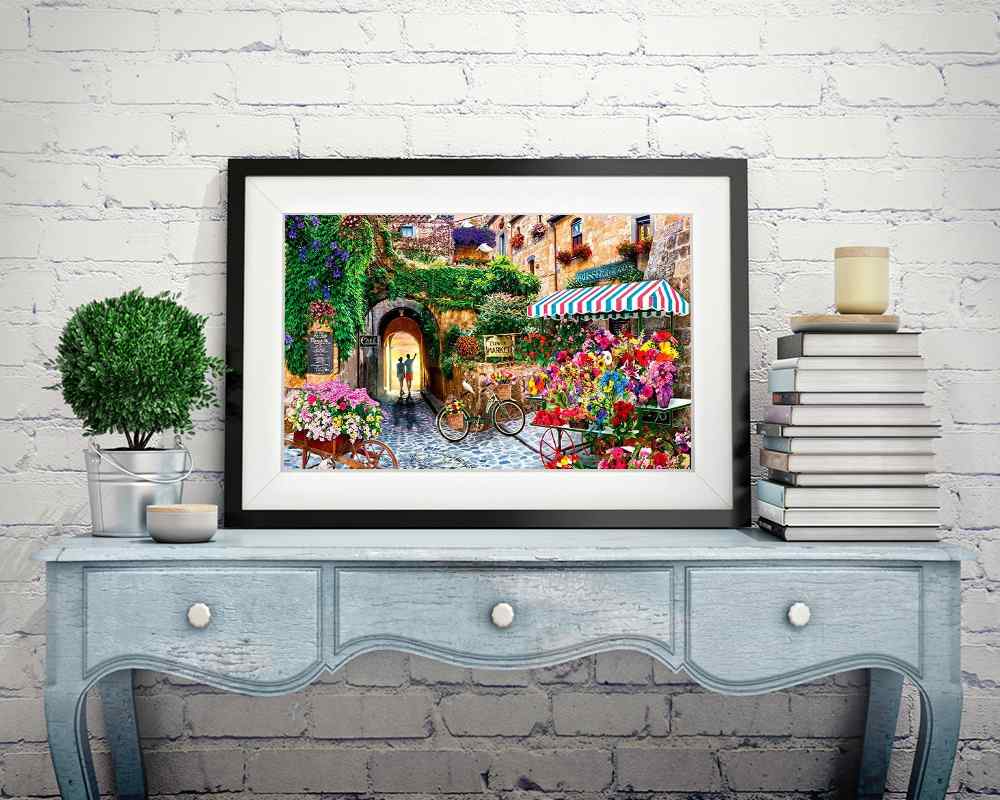 Old Town - DIY Diamond Painting Kit