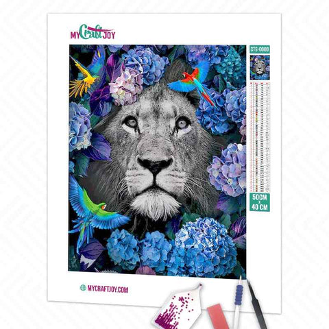 Lion - DIY Diamond Painting Kit