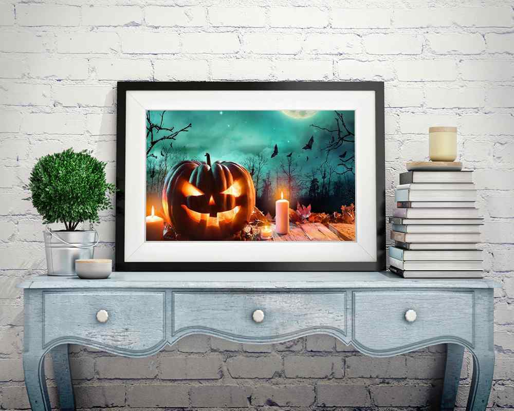 Helloween Pumpkin - DIY Diamond Painting Kit