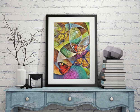 Butterflies Abstract - DIY Diamond Painting Kit