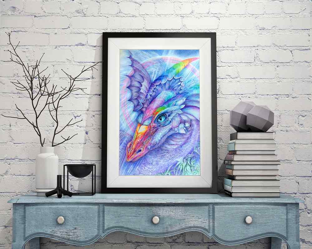 Dragon Abstract - DIY Diamond Painting Kit