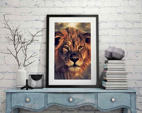 Lion - DIY Diamond Painting Kit