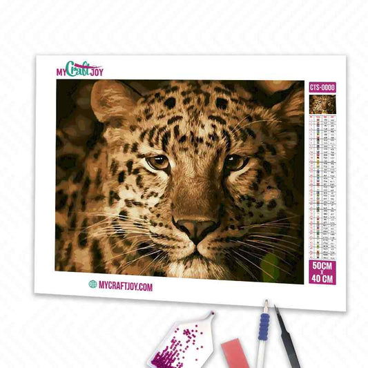 Leopard - DIY Diamond Painting Kit