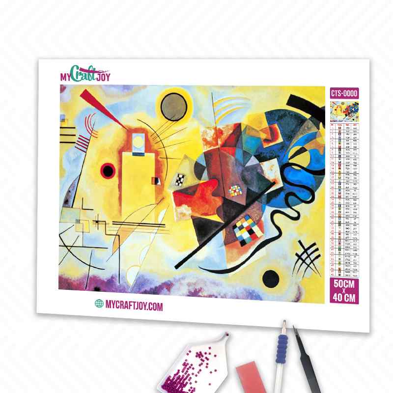 Abstract - DIY Diamond Painting Kit