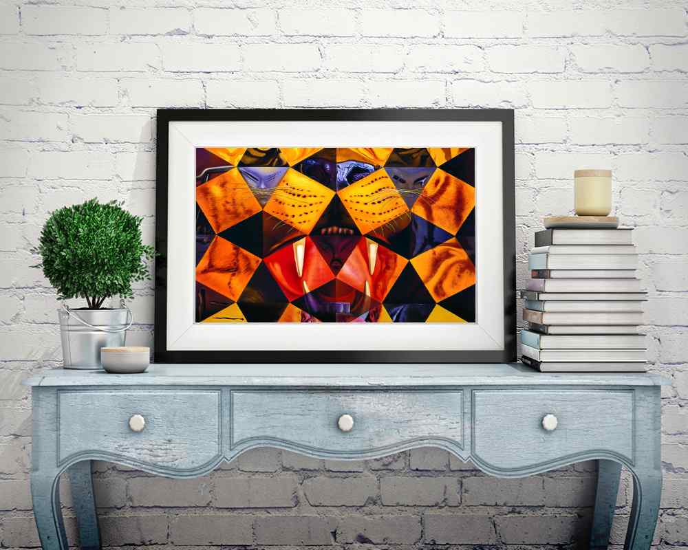 Abstract - DIY Diamond Painting Kit