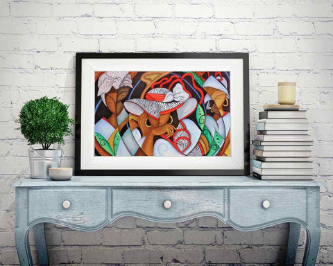 Abstract - DIY Diamond Painting Kit