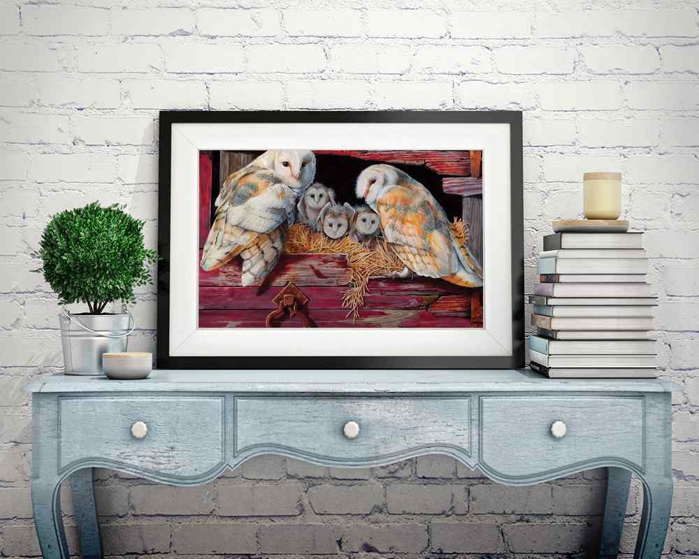 Owls - DIY Diamond Painting Kit