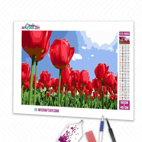 Tulips - DIY Diamond Painting Kit