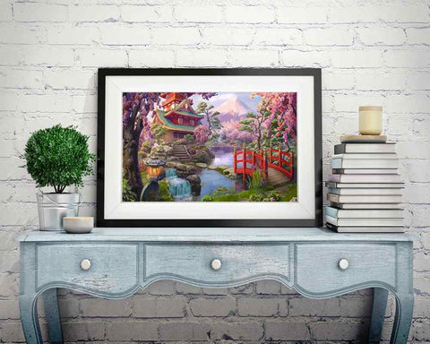 Asian Garden - DIY Diamond Painting Kit