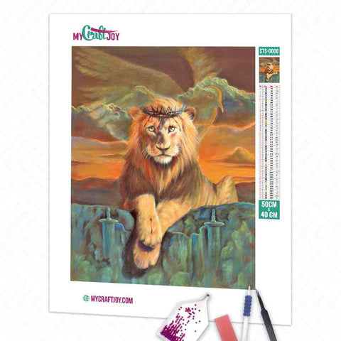 Lion - DIY Diamond Painting Kit