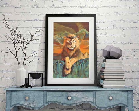 Lion - DIY Diamond Painting Kit