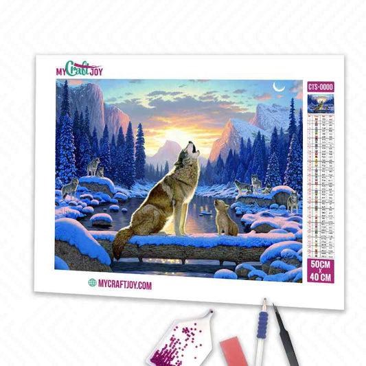 Wolves - DIY Diamond Painting Kit