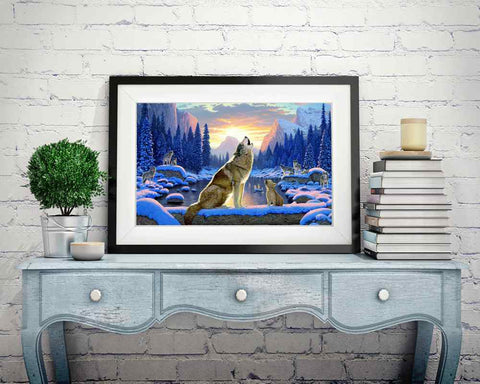 Wolves - DIY Diamond Painting Kit