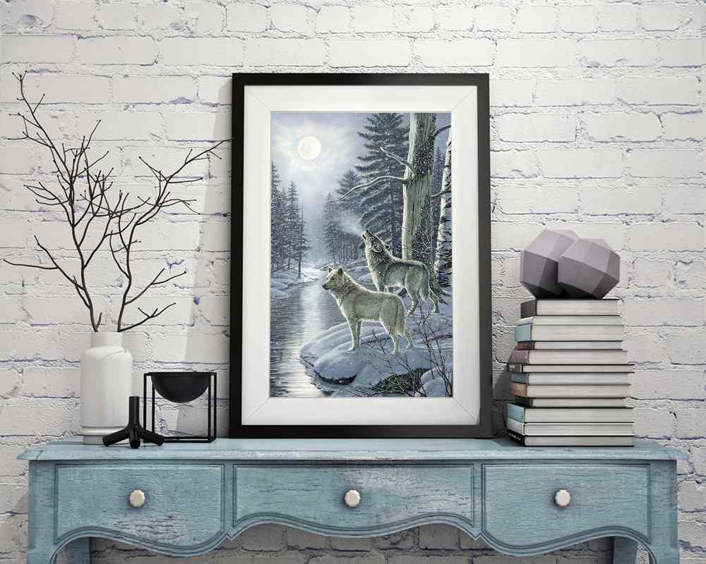 Wolves - DIY Diamond Painting Kit